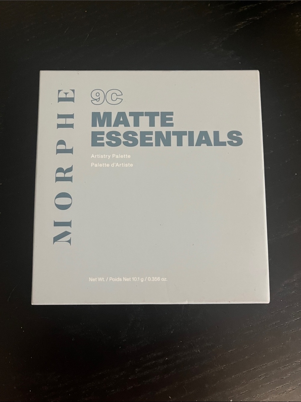 Morphe Matte Essentials 9C Palette in Light Blue and White